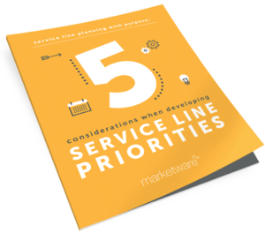 Service Line Priorities