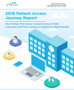 2018 Patient Access Journey Report