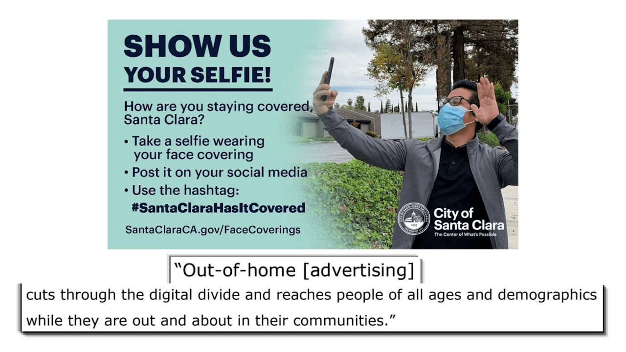 The City of Santa Clara’s mask campaign