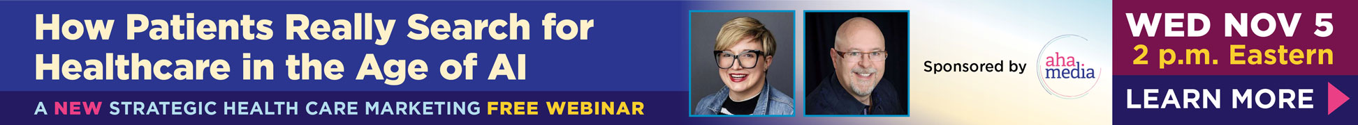 How Patients Really Search for Healthcare in the Age of AI webinar